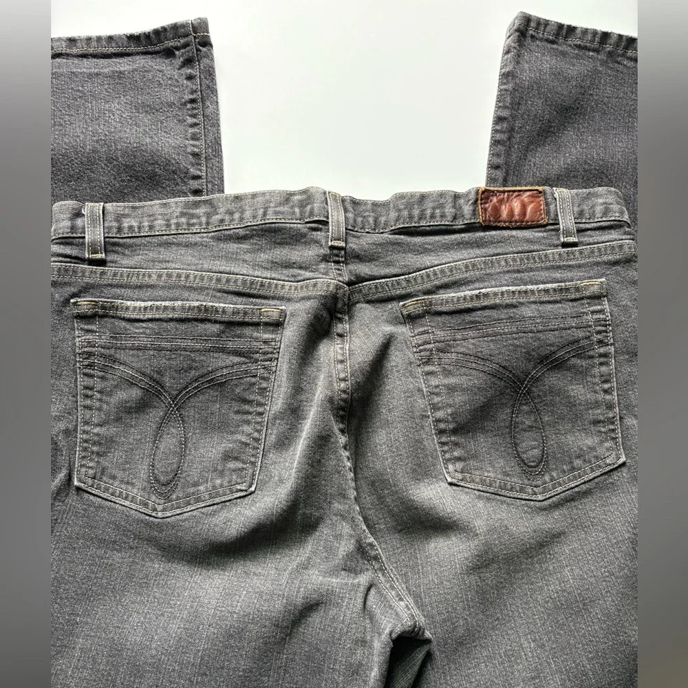 Retro GAP Women's Black Flare Jeans Size 16 - Picture 4 of 6